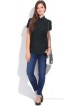 Flying Machine Casual Short Sleeve Solid Women's Top Flying Machine Casual Short Sleeve Solid Women's Top